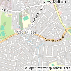 Map of NEW Milton, Hampshire