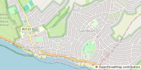 Map of Brighton