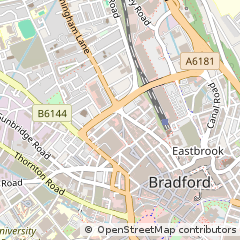 Map of Bradford