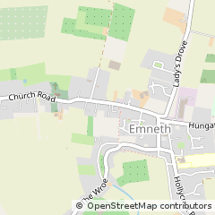 Map of Wisbech, Cambridgeshire