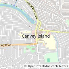 Map of Canvey Island