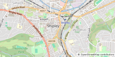 Map of Shipley