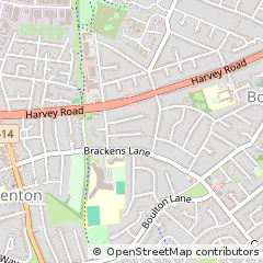 Map of Derby, Derbyshire