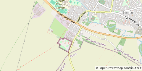 Map of Cambridge, Cambridgeshire