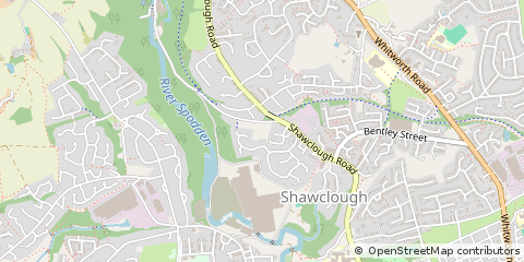Map of Rochdale