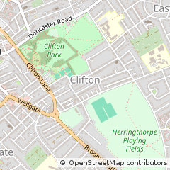 Map of Rotherham