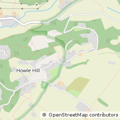 Map of Ross-on-WYE, Herefordshire