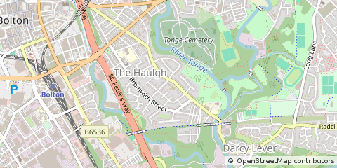 Map of Lancashire