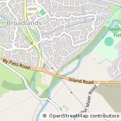 Map of Bridgend