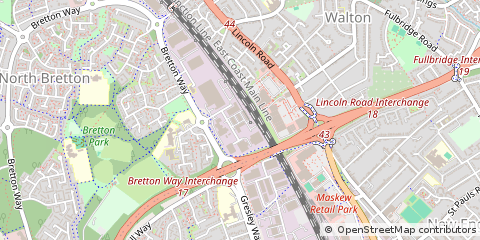 Map of Peterborough