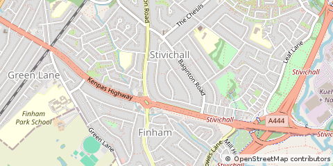 Map of Coventry