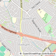 Map of Coventry