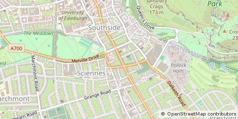 Map of Edinburgh