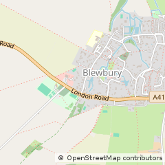 Map of Didcot, Oxfordshire
