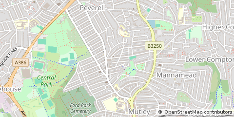 Map of Plymouth