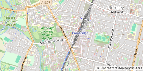 Map of Cambridge