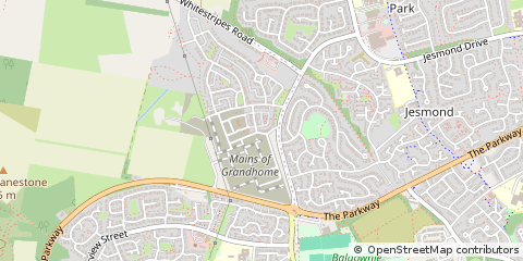 Map of Aberdeen