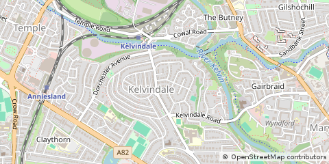 Map of Glasgow