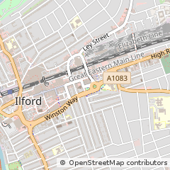 Map of Ilford