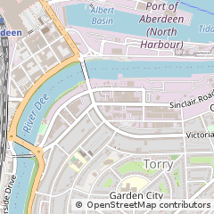 Map of Aberdeen