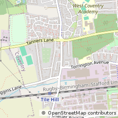 Map of Coventry