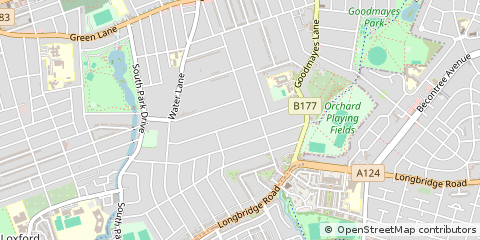 Map of Ilford