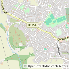 Map of West Yorkshire