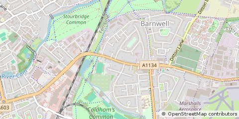 Map of Cambridge