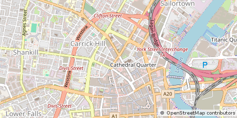 Map of Belfast