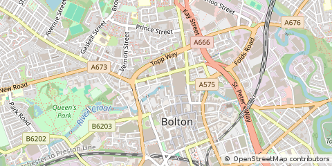 Map of Bolton