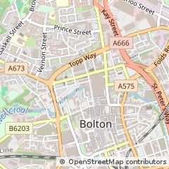 Map of Bolton