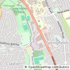 Map of Stoke-on-Trent