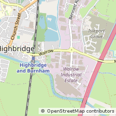 Map of Highbridge