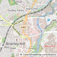 Map of Brierley Hill, West Midlands