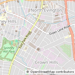 Map of Leicester