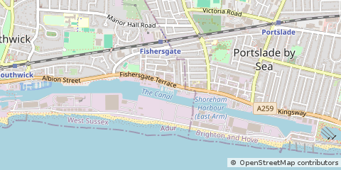 Map of Brighton