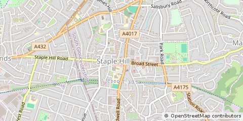 Map of Bristol