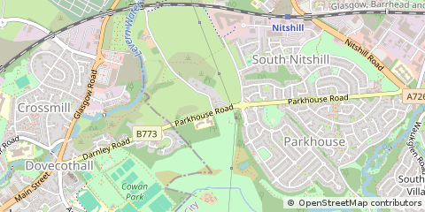 Map of Glasgow