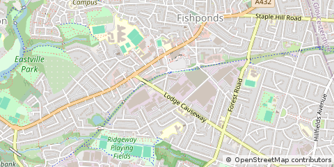 Map of Bristol, Avon