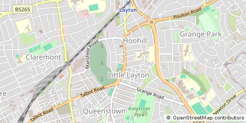 Map of Blackpool