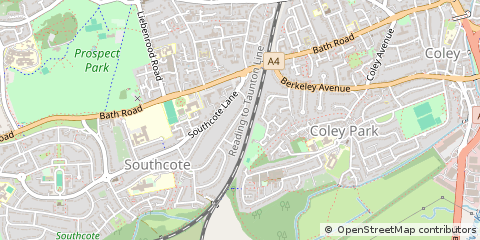Map of Reading, Suffolk