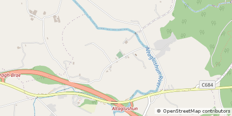 Map of Dungannon, Co. Tyrone