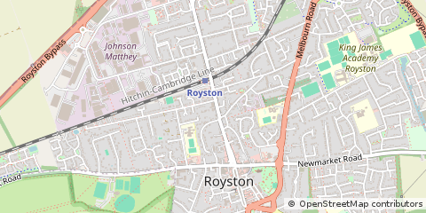 Map of Royston