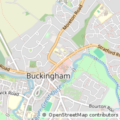 Map of Buckingham, Buckinghamshire