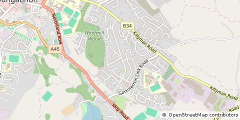Map of Dungannon