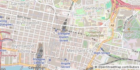 Map of Glasgow