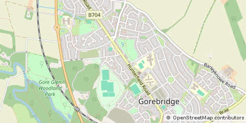 Map of Gorebridge