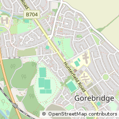 Map of Gorebridge