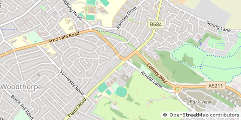 Map of Nottingham