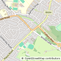 Map of Nottingham